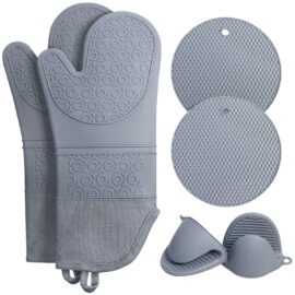 Baking Silicone Anti-Hot Hand Glove – Heat Resistant Oven Mitt for Safe and Convenient Baking