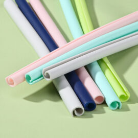 Silicone Open and Close Straws – Convenient and Eco-Friendly Reusable Straws