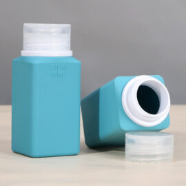 Pressed Silicone Bottle – Portable and Leak-Proof Travel Companion
