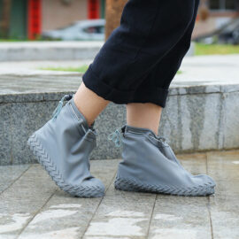 Custom reusable silicone shoe cover