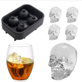 Factory silicone skull ice mold