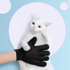Pet message custom color silicone gloves