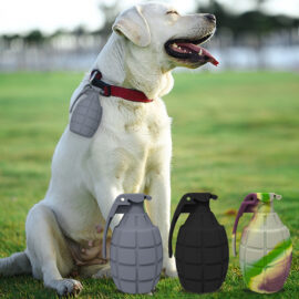 Pet use custom logo silicone portable bag