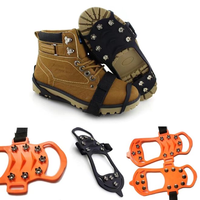 Hiking Mountaineering Track Cleats Silicon Shoe Cover