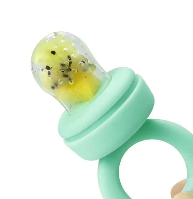 silicone Baby Fruit food teether