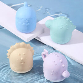 Silicone Baby Bath Toys , Custom Baby Animal Water Bath Toys,Squirt Durable Silicone Animals toy